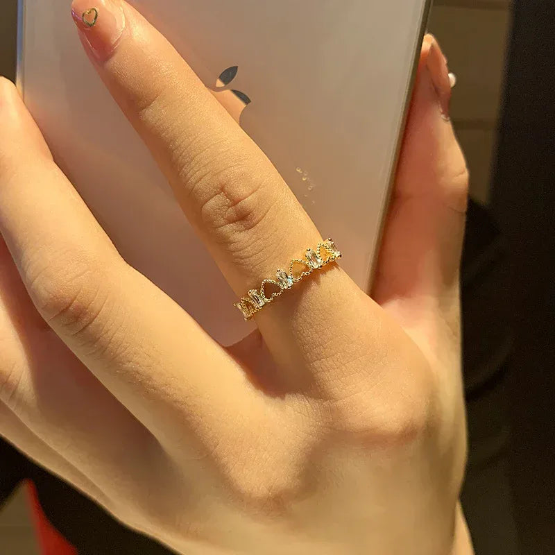 Pretty Princess Luxury Minimalist Ring - Viexta