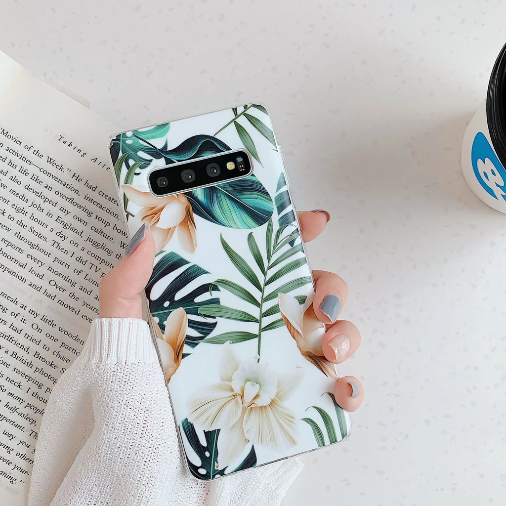 Flower Samsung phone case - Viexta