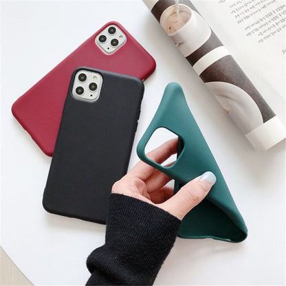 Silicon Frosted IPhone Case