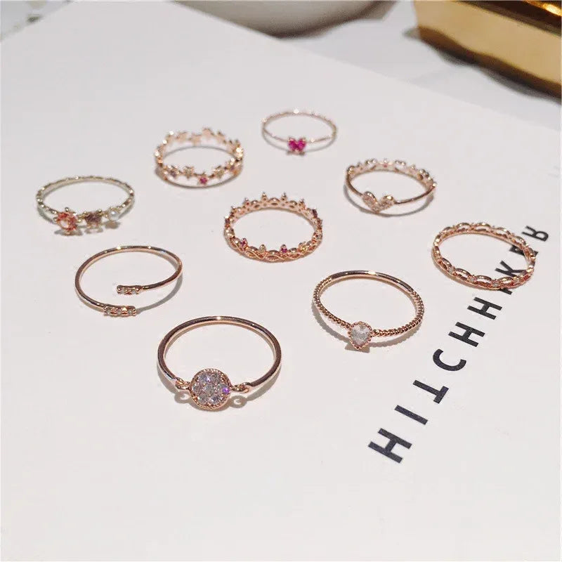 French Love Version Rings - Viexta