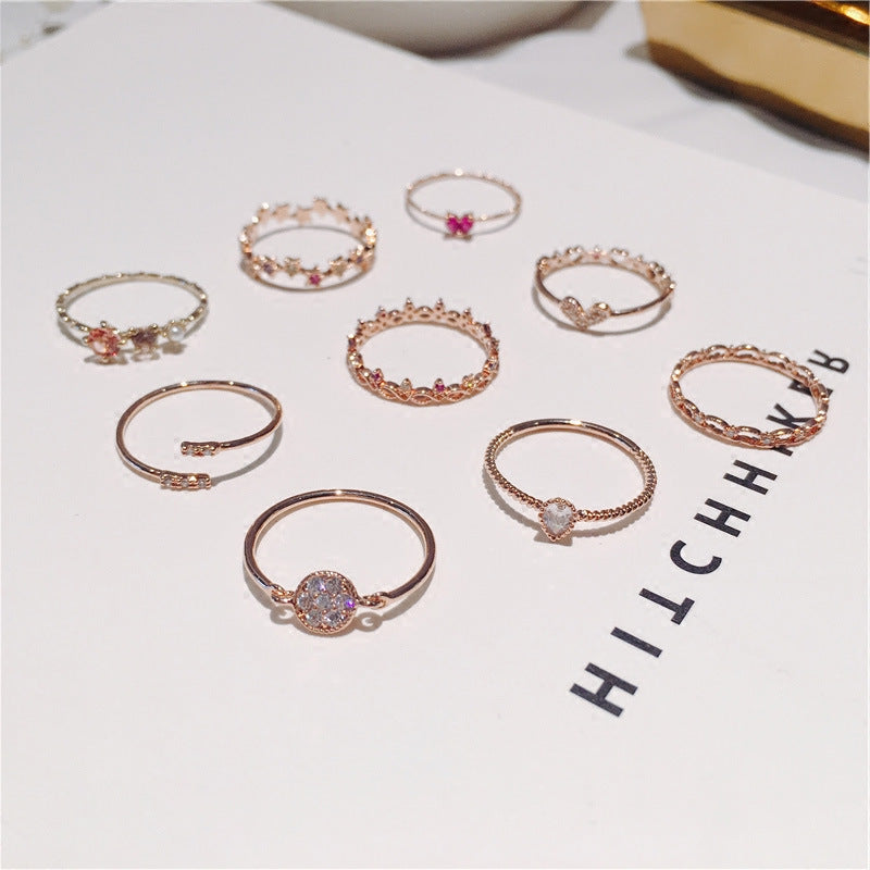 French Love Version Rings