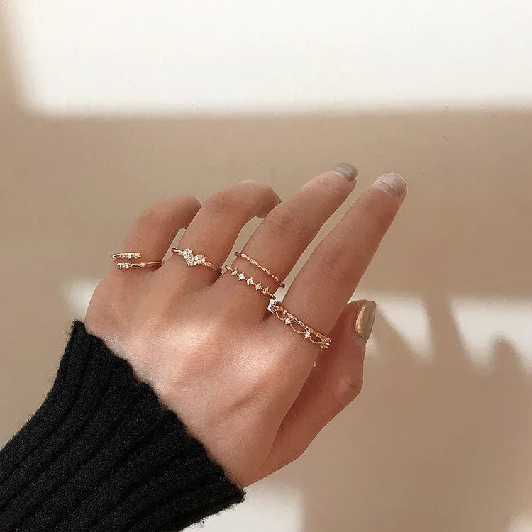 French Love Version Rings - Viexta