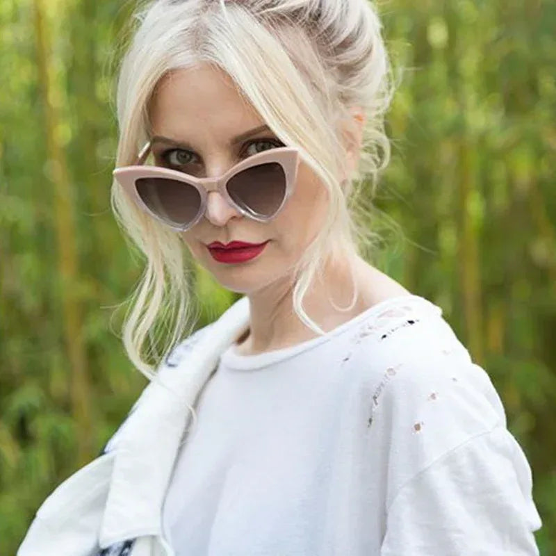 Women's Personalized Cat Eye Sunglasses - Viexta