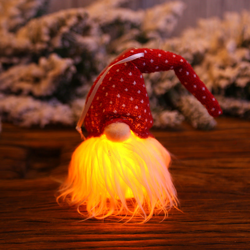 Christmas Forester Gnome LED Doll Light