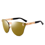 Skull metal sunglasses - Viexta