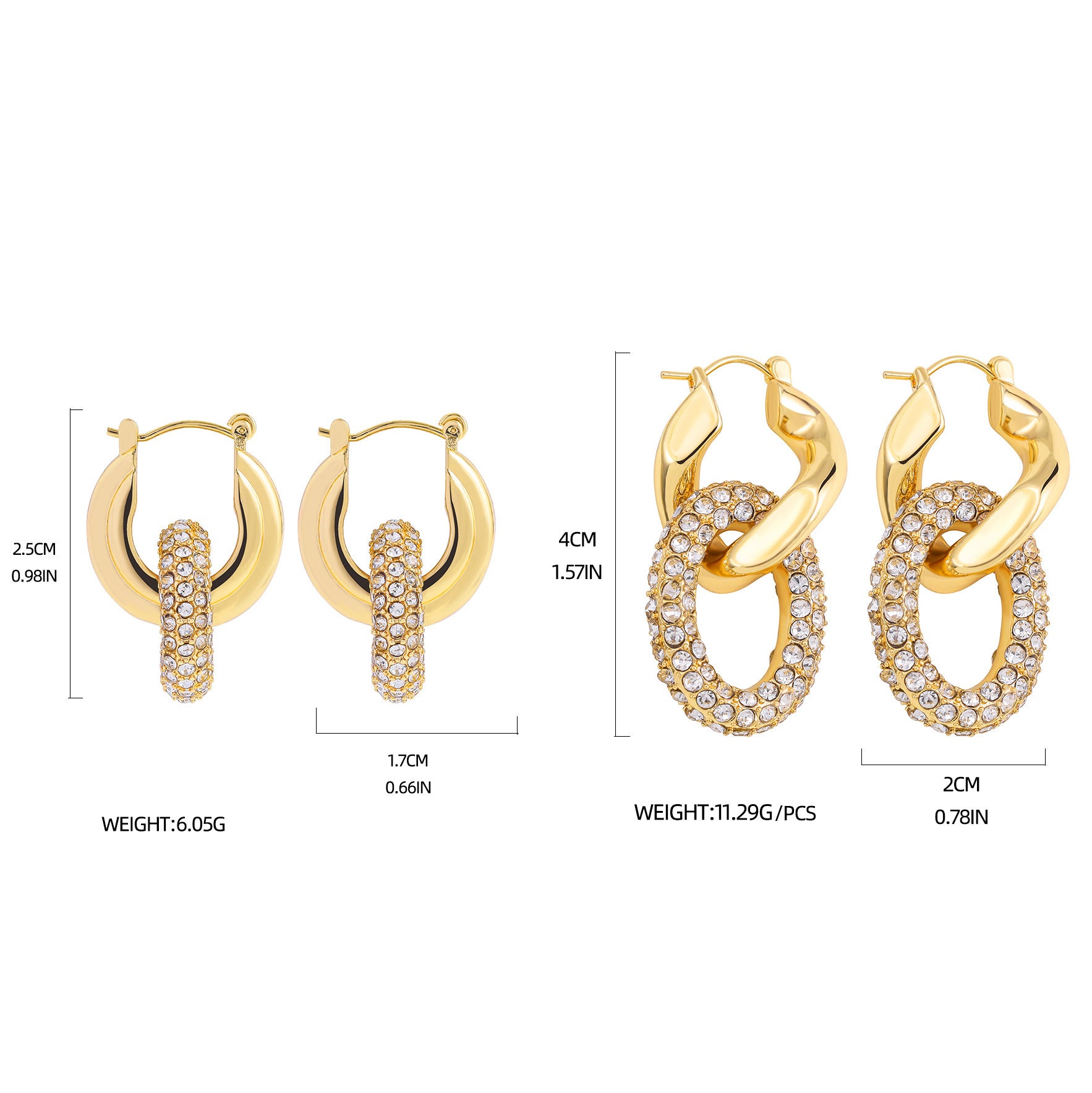 18k-gold-double-ring-plated-diamond-earrings