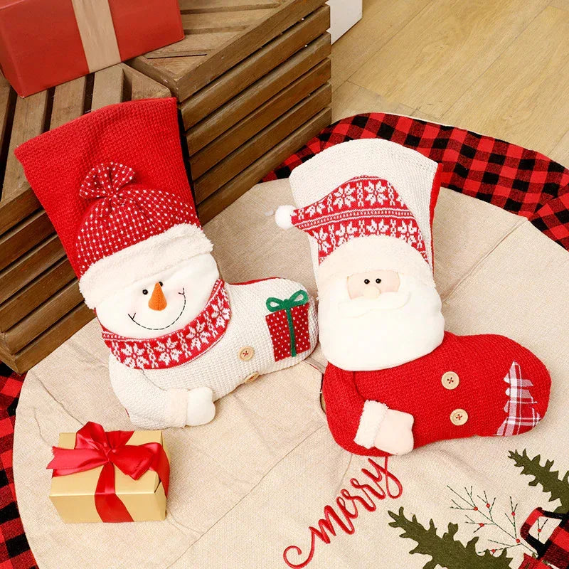 christmas-decorations-christmas-knitted-socks - Viexta