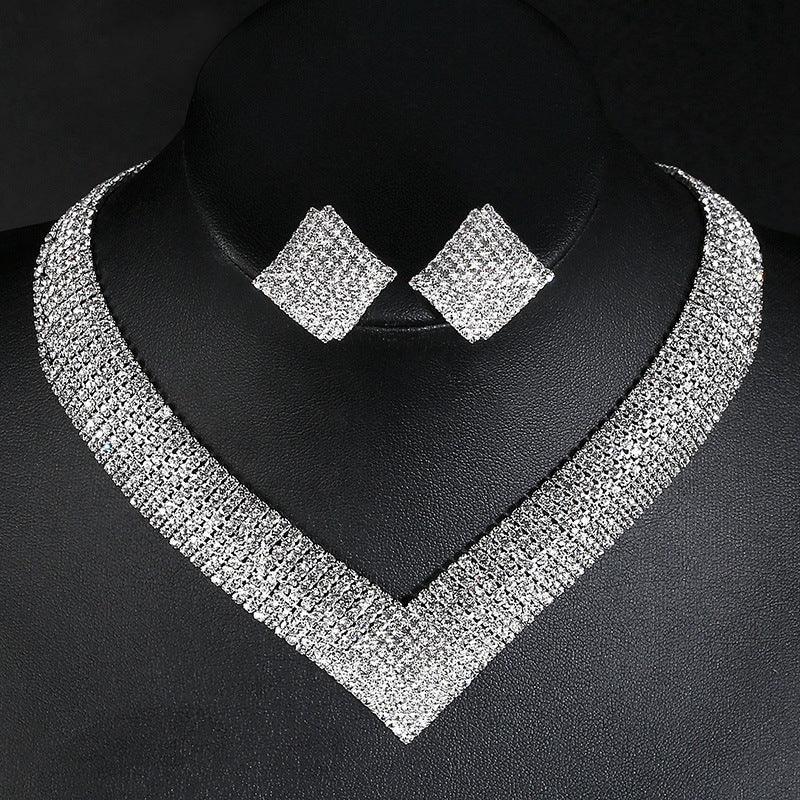 bright-rhinestone-necklace-set - Viexta