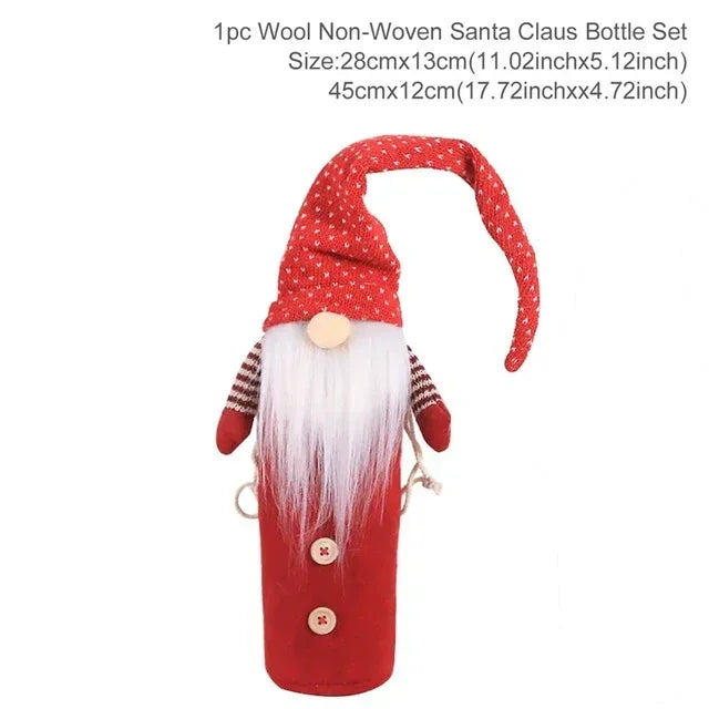 christmas-decorations-christmas-wine-bottle-socks - Viexta