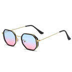 Large Frame Slim Sunglasses - Viexta