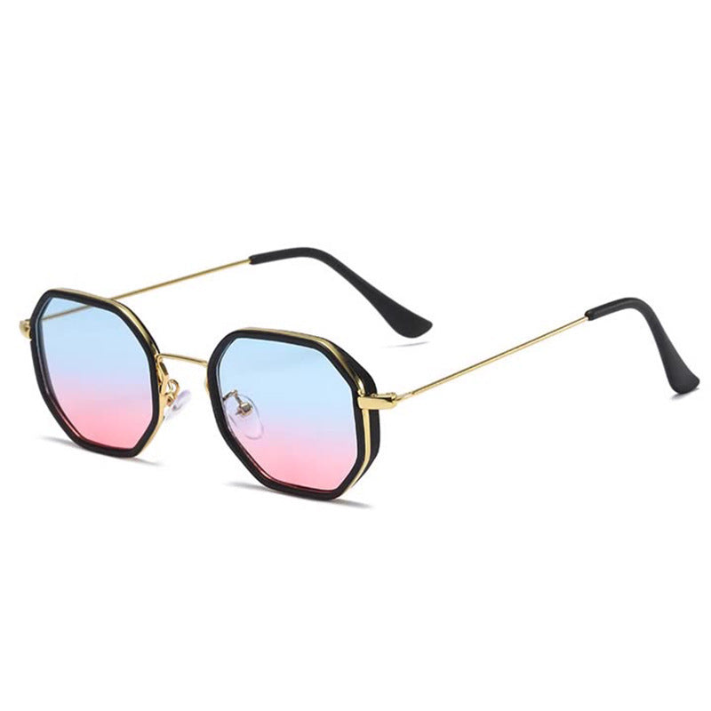 Large Frame Slim Sunglasses