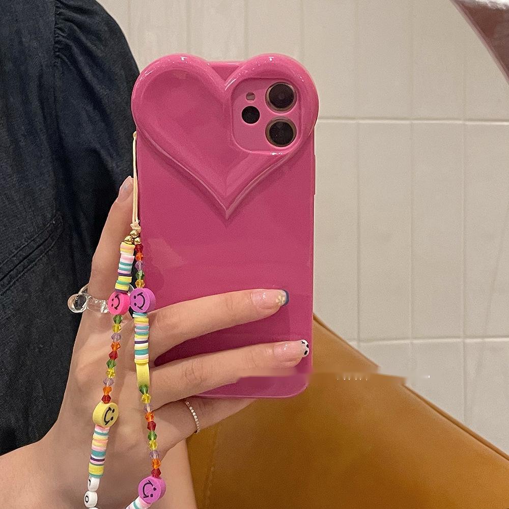 Rose Red Love Wristband iPhone Case - Viexta