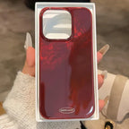 High-grade Red Smudges iPhone Case - Viexta