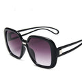 Large frame sunglasses with gradient - Viexta