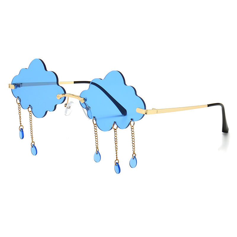 Rimless sunglasses women