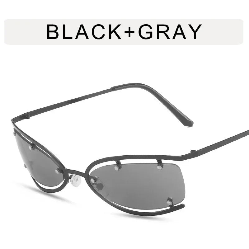 womens-fashion-cat-eye-hollow-sunglasses - Viexta
