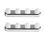 Four bulb mirror headlights