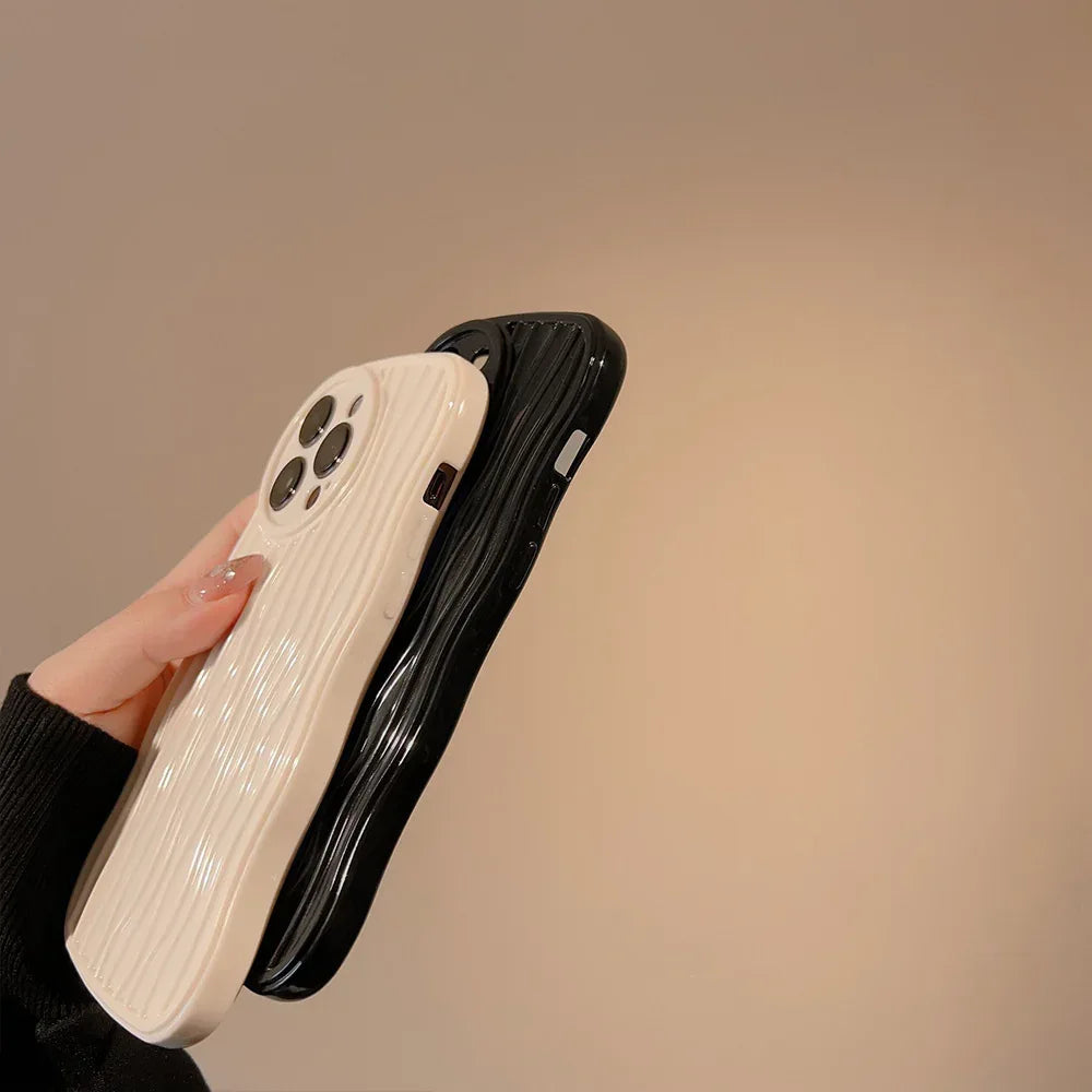 Wave Water Pattern Drop-resistant iPhone Case - Viexta