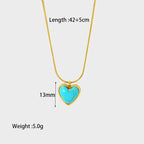 Women's Fashionable Stainless Steel Vintage Necklace - Viexta