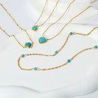 Women's Fashionable Stainless Steel Vintage Necklace - Viexta