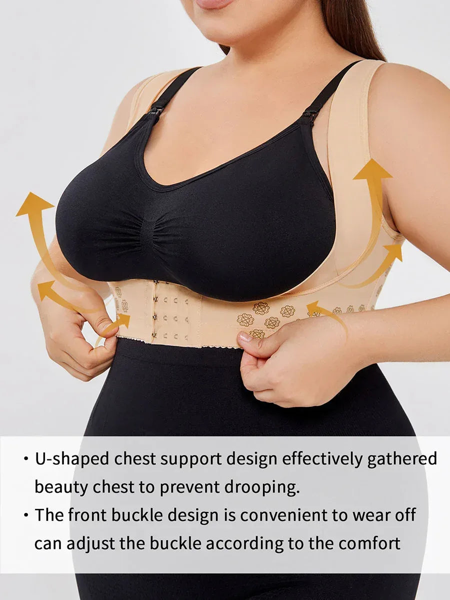 Chest Brace Up For Women Posture Corrector Shapewear Vest - Viexta
