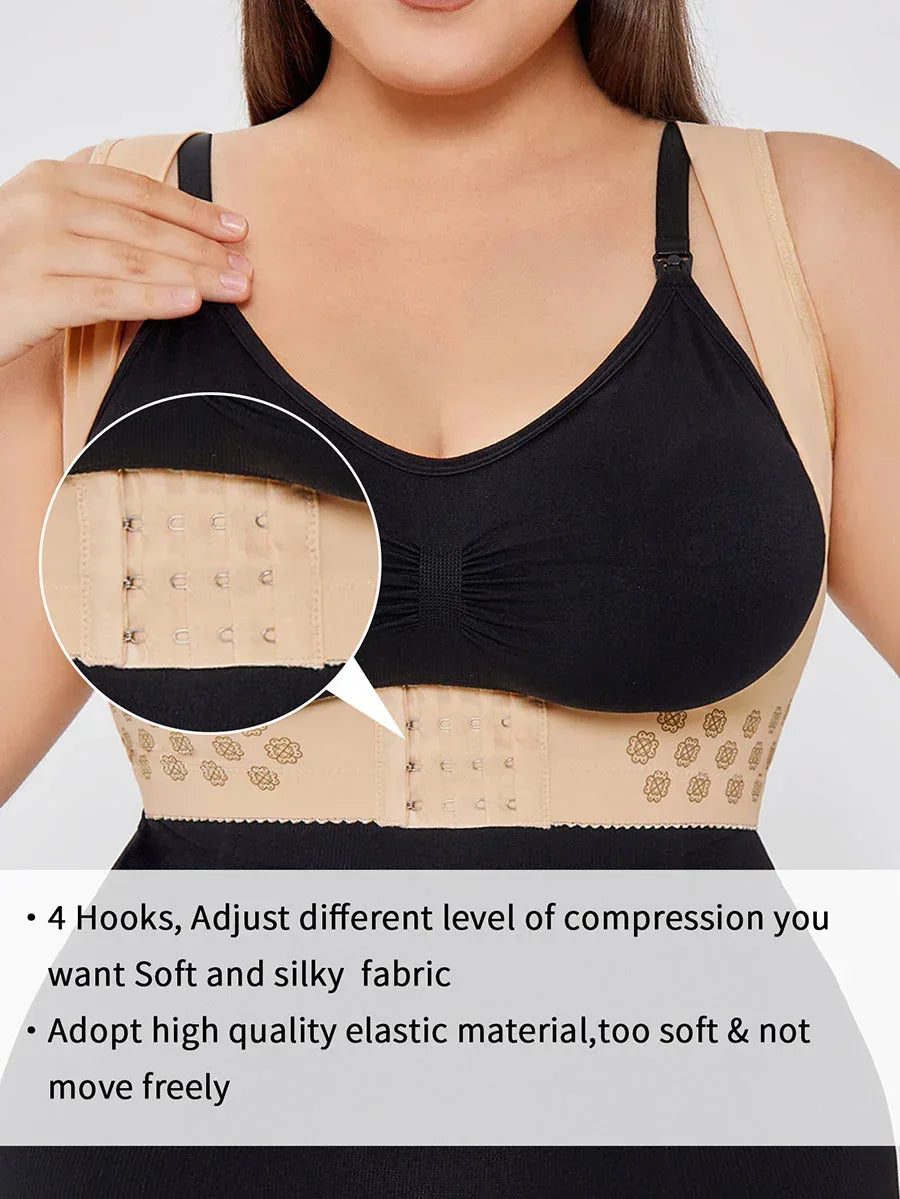 Chest Brace Up For Women Posture Corrector Shapewear Vest - Viexta