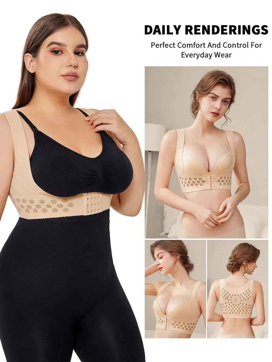 Chest Brace Up For Women Posture Corrector Shapewear Vest - Viexta