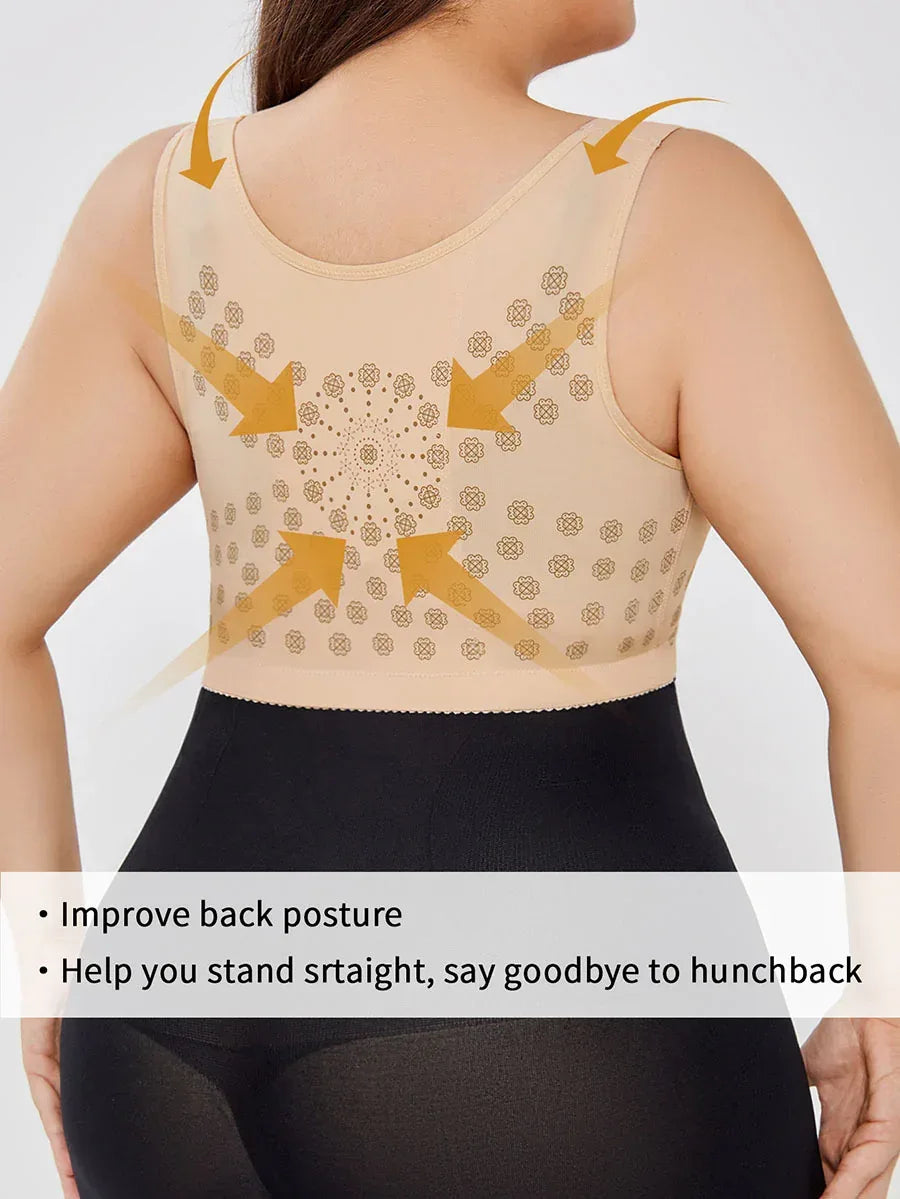 Chest Brace Up For Women Posture Corrector Shapewear Vest - Viexta
