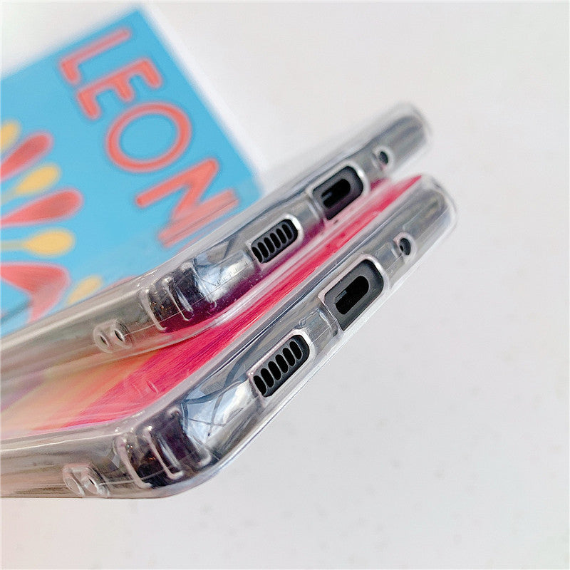 Marble Pattern Soft Shell Samsung Phone Case