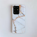 Marble Pattern Soft Shell Samsung Phone Case