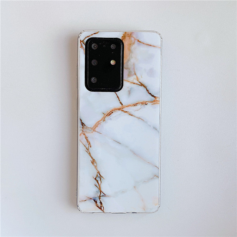 Marble Pattern Soft Shell Samsung Phone Case