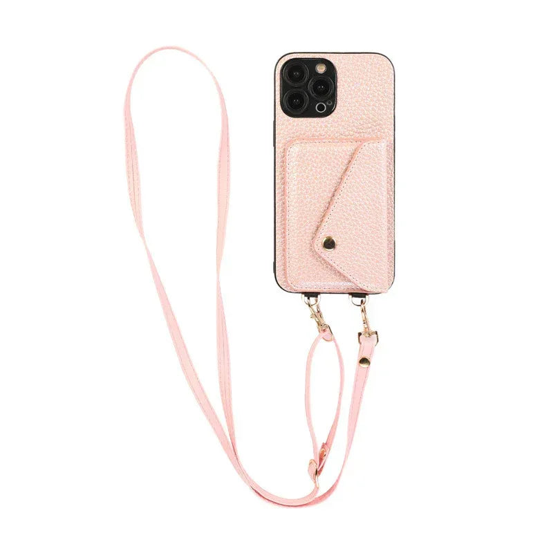 Holder Envelope Crossbody Card iPhone Case - Viexta