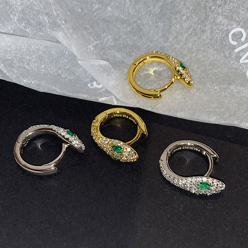 retro-mini-s925-sterling-silver-snake-earrings