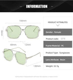Anti-glare Semi-rim Sun Glasses - Viexta