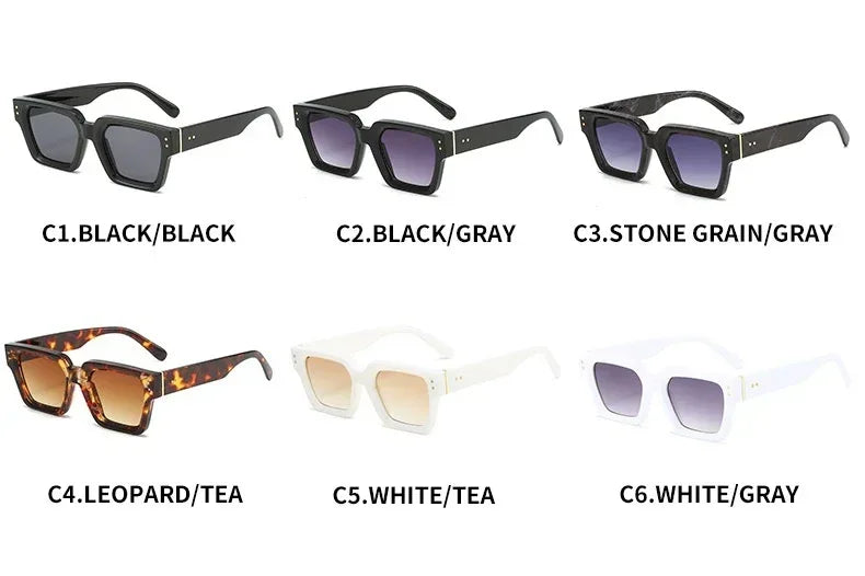 Women's Square UV Proof Sunglasses - Viexta