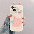 Funny Three-dimensional Frog Silicone iPhone Case - Viexta