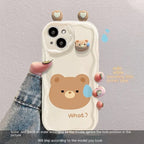 Funny Three-dimensional Frog Silicone iPhone Case - Viexta