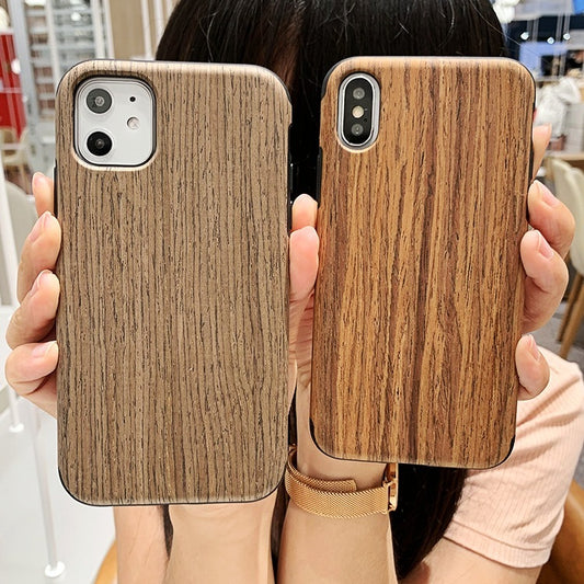 Wooden pattern iPhone case