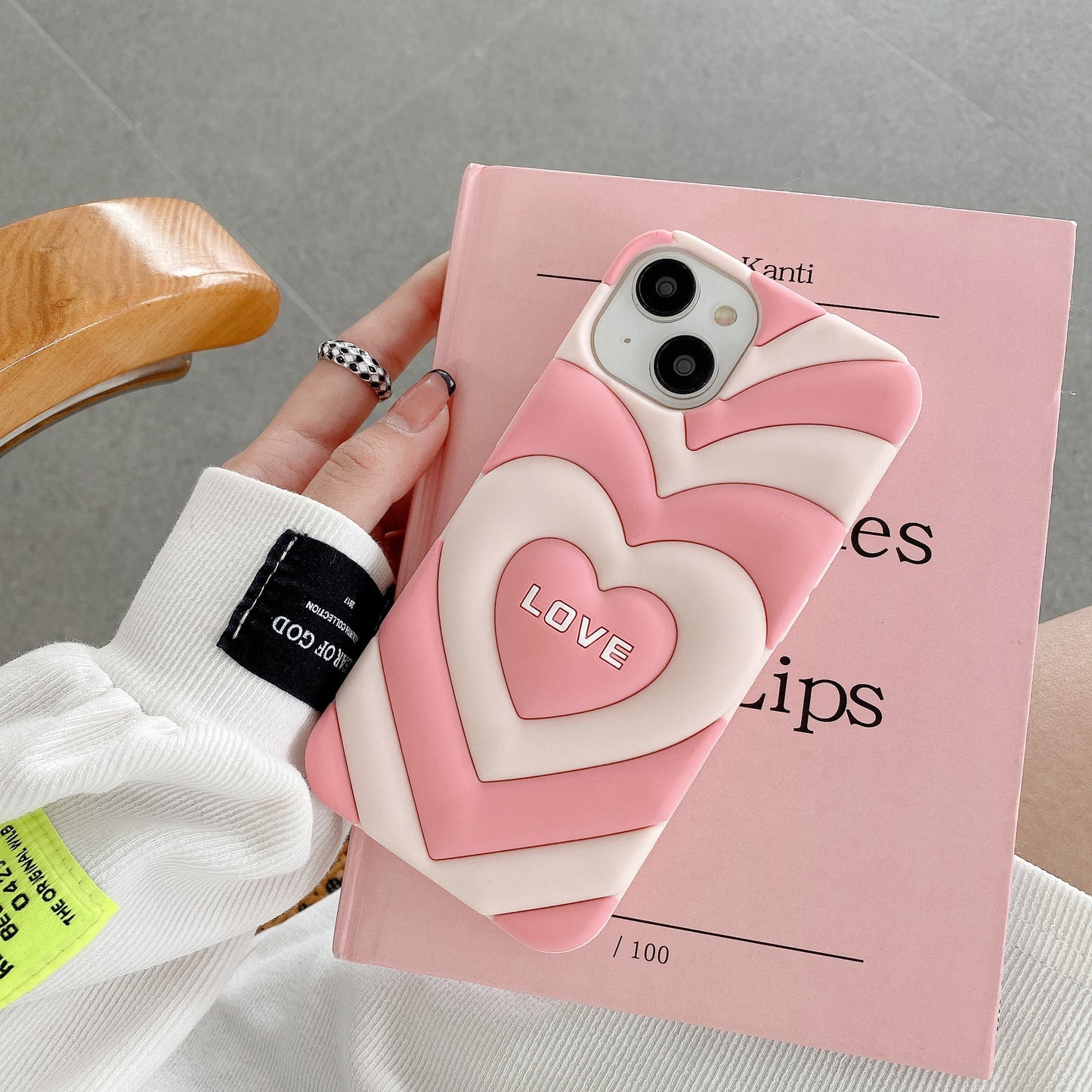 Love Silicone iPhone Case