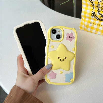 Yellow Silicone Protective iPhone Case