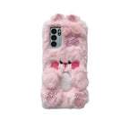 Winter Plush Stereo Cute Rabbit iPhone Case - Viexta