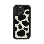 Creative Plush Cows Pattern iPhone Case - Viexta