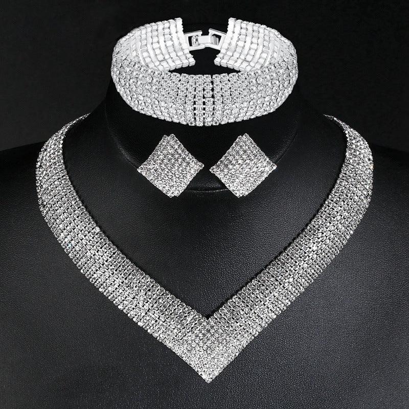 bright-rhinestone-necklace-set - Viexta