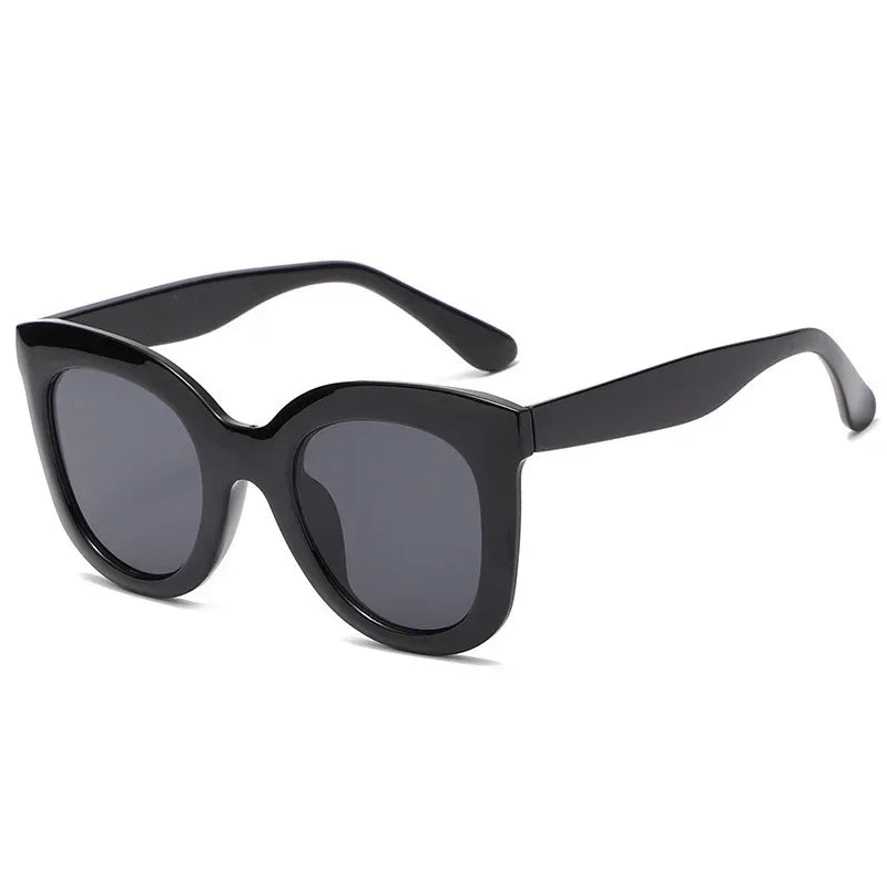 New Large Rim Sunglasses Women - Viexta