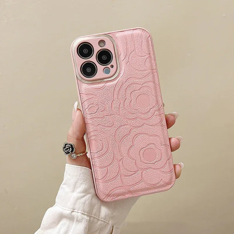 camellia-all-inclusive-drop-resistant-iphone-case - Viexta