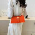 Women's Fashion Simple Chain Fashion Bag Shoulder Bag Casual Trend Crossbody Small Square Bag - Viexta