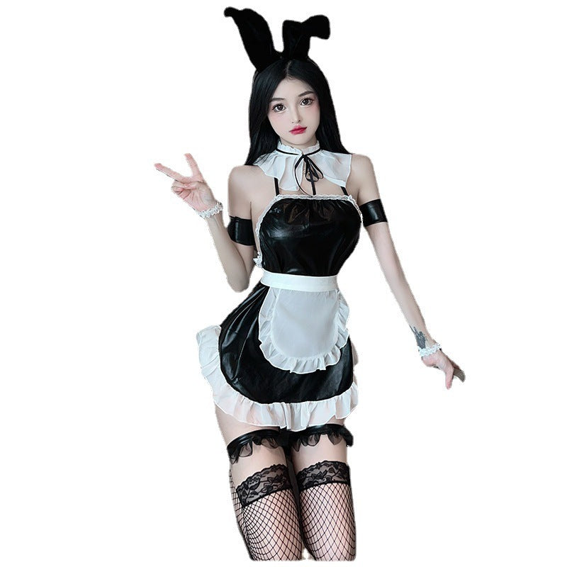 Lingerie Sexy Backless Dress Cute Bunny Girl