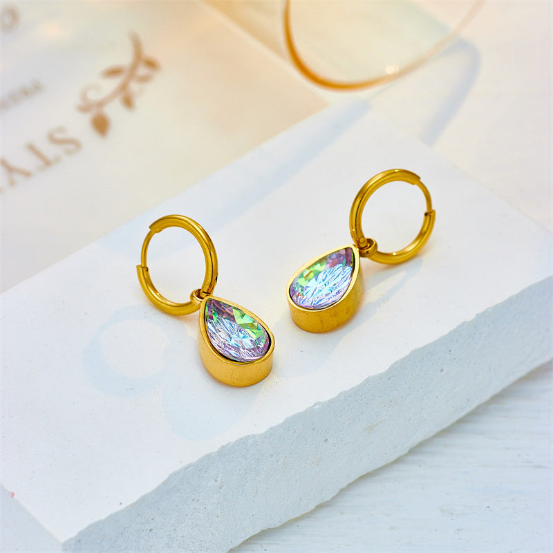 drop-shaped-square-color-zircon-pendant-gold-eardrop-earring