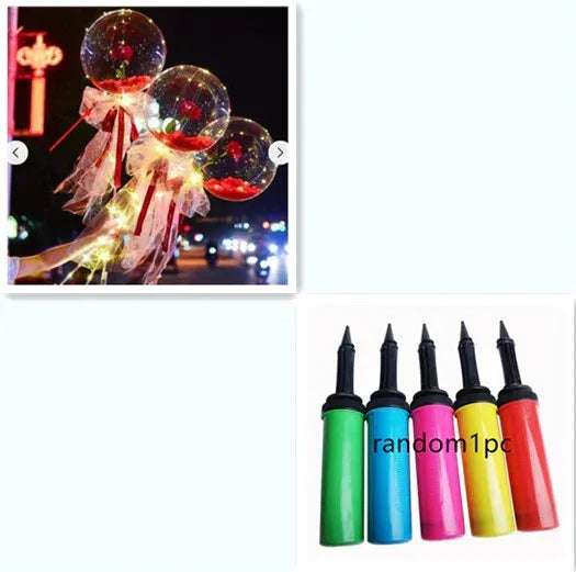 LED Luminous Balloon Rose Bouquet - Viexta