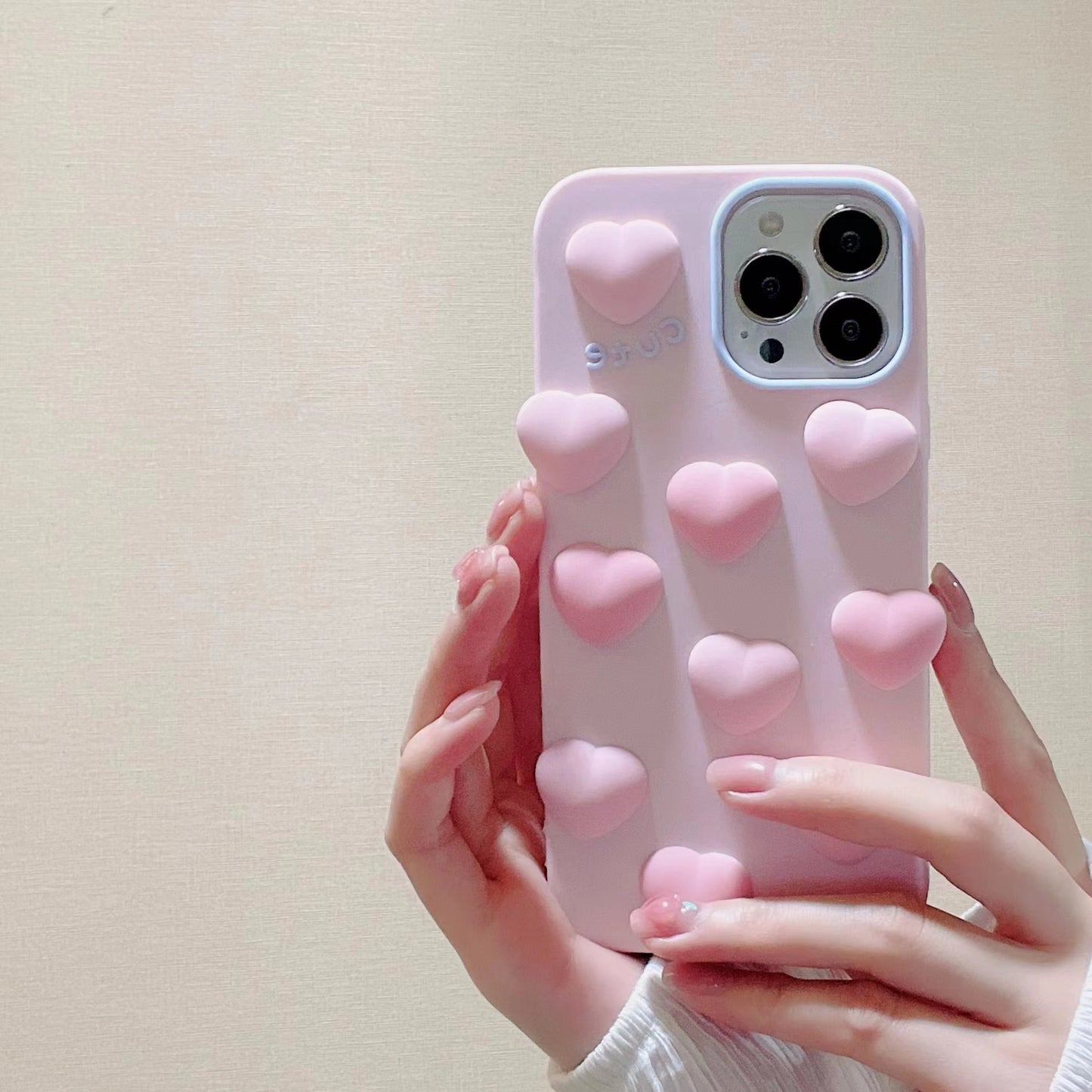 Girl Heart Soft iPhone Case